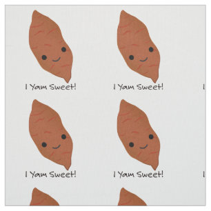 Tissu I Yam Sweet Cute kawaii Sweet Potato