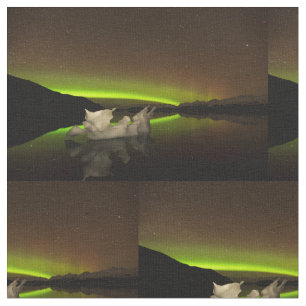 Tissu Iceberg Aurora