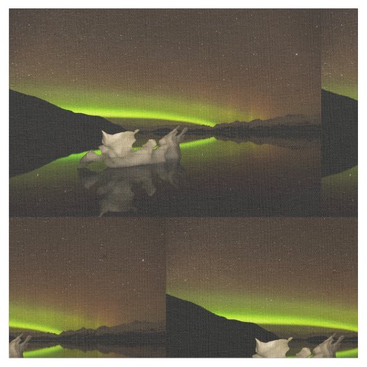 Tissu Iceberg Aurora (Fermer)