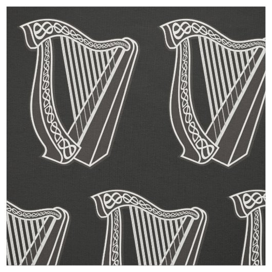 Tissu Icône Harpe (Échantillon)