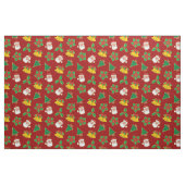 Tissu Icônes de Noël Motif (Fat Quarter)