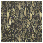 Tissu ID Motif feuille dessinée à la main495 (Échantillon)