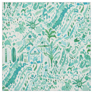 Tissu IDÉAL BEACH HOUSE Père Noël Cruz Toile