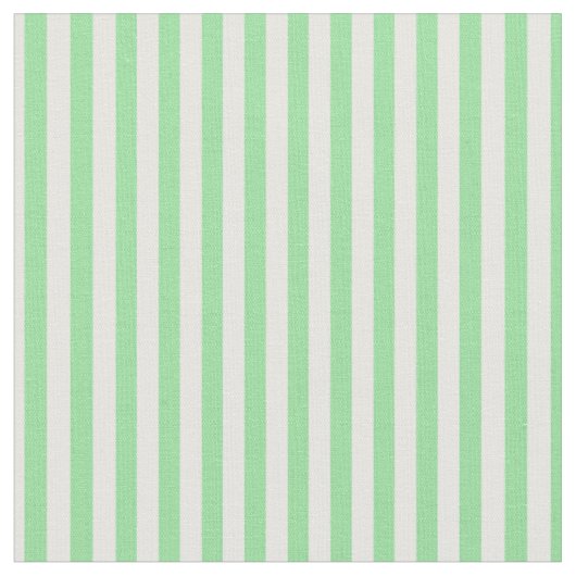 Tissu Iguana Green & White Stripes (Fermer)