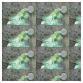 Tissu iguane vert (Échantillon)