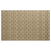 Tissu Ikat Aztec - Brown et beige (Yard)