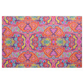 Tissu ikat doodle rouge (Fat Quarter)