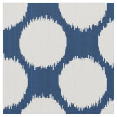 Tissu Ikat géant pointille, les points blancs sur le (Détail)