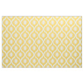 Tissu Ikat jaune design marocain (Fat Quarter)