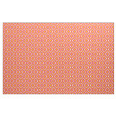 Tissu Ikat marocain rose et orange (Yard)