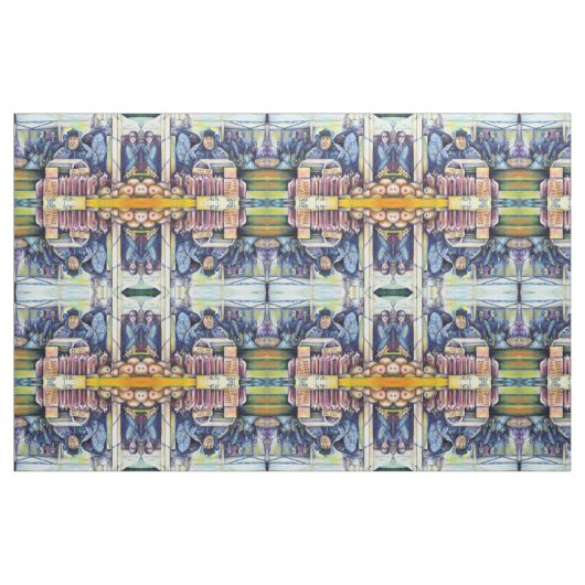 Tissu Il A Entendu, Ce Que J'Ai Vu (Fat Quarter)