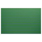 Tissu Île vert/bleu pin rayé conception/motif (Yard)