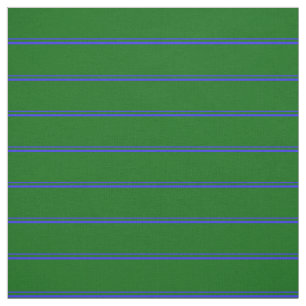 Tissu Île vert/bleu pin rayé conception/motif