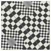 Tissu Illusion À damiers (Fermer)