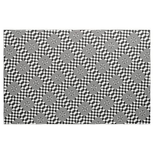 Tissu Illusion À damiers (Fat Quarter)
