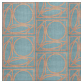 Tissu Illusion optique d'artisan (batiste et cannelle) (Fermer)