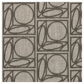 Tissu Illusion optique d'artisan (brun de cendre) (Fermer)