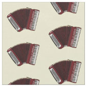 Tissu Illustration d'accordion (Fermer)