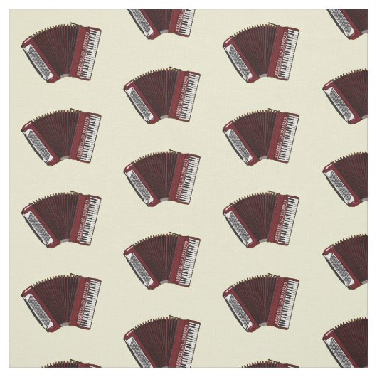Tissu Illustration d'accordion (Échantillon)
