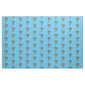 Tissu Illustration d'angelfish (Fat Quarter)