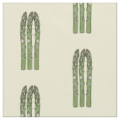 Tissu Illustration d'Asparagus (Fermer)