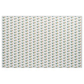 Tissu Illustration de bande dessinée en Xylophone (Yard)