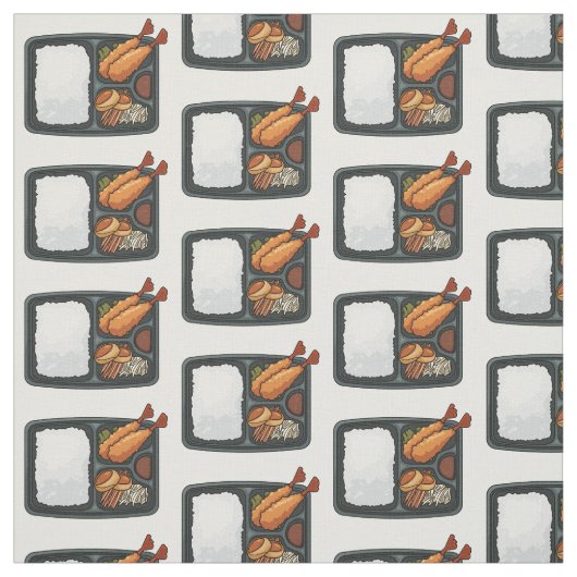 Tissu Illustration de Bento (Échantillon)