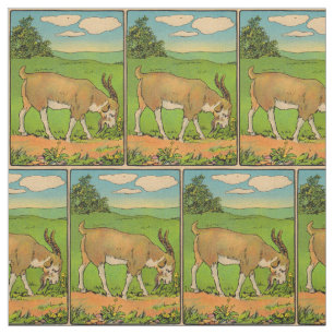 Tissu Illustration de billygoat 1914