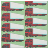 Tissu Illustration de camion roumain (Fermer)