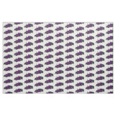 Tissu Illustration de camion semi-remorque (Fat Quarter)