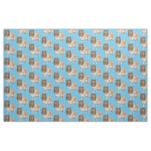 Tissu Illustration de chien Rough collie (Fat Quarter)