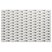 Tissu Illustration de Chopper Motorcycle 1950 (Fat Quarter)