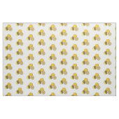 Tissu Illustration de citron (Fat Quarter)