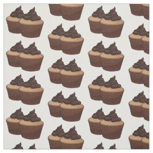 Tissu Illustration de Cupcake