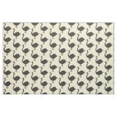 Tissu Illustration de cygne noir (Fat Quarter)