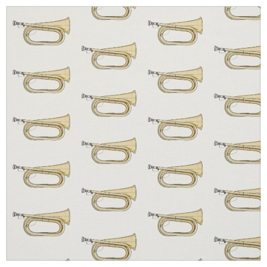 Tissu Illustration de dessin animé Bugle (Échantillon)