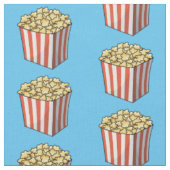 Tissu Illustration de dessin animé Popcorn (Fermer)