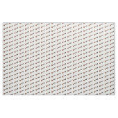 Tissu Illustration de dessin de Sitar (Yard)