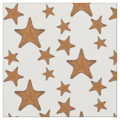 Tissu Illustration de dessin de Starfish (Fermer)