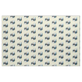 Tissu Illustration de dessin d'imprimante (Fat Quarter)