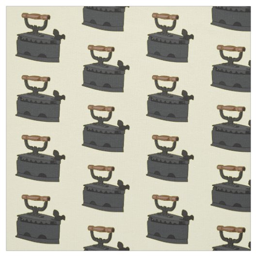 Tissu Illustration de dessin en fer de Charbon (Échantillon)