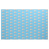 Tissu Illustration de dessin sur l'ail (Fat Quarter)