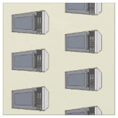 Tissu Illustration de dessin sur micro-ondes (Fermer)