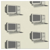 Tissu Illustration de dessin sur ordinateur (Fermer)
