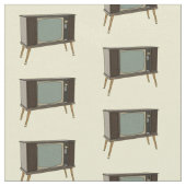 Tissu Illustration de dessin télévisé (Fermer)