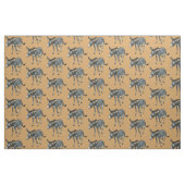 Tissu illustration de donkey (Fat Quarter)
