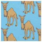Tissu Illustration de dromadaire (Fermer)