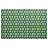 Tissu Illustration de feuille de trèfle (Fat Quarter)