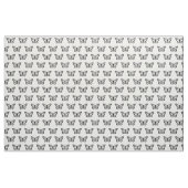Tissu Illustration de forme de papillon noir (Yard)
