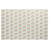 Tissu Illustration de gâteau suisse roll / roll (Fat Quarter)